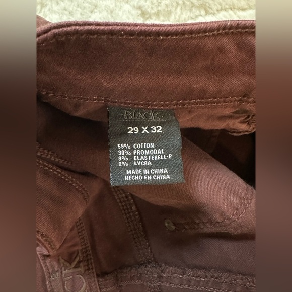 Buckle Black men’s 29x32 fit No54 Brown skinny jeans - Picture 3 of 7